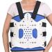 SFKLYU Thoracolumbar Fixed Spinal Brace Adjustable Thoracolumbar Fixation Bracket Lumbar Spine Thoracic Postoperative Protection Device for Spine Lumbar Compression Fracture Rehabilitation A2