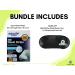 Samba Life 30 Ct Nose Strips for Snoring & Nasal Relief Bundle + Blindfold Eye Mask for Sleeping - Sensitive Skin Clear - Buy Online on GoSupps.com