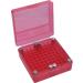 MTM 100 Round Flip-Top Ammo Box 38/357 Cal - Clear Red - Buy Online on GoSupps.com