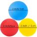 3pcs Stress Relief Gel Squeeze Balls Kit for Hand, Finger, and Wrist Muscles - Arthritis Grip Exerciser for Strengthening Therapy - Buy Online on GoSupps.com