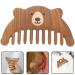 Beavorty Natural Green Sandalwood Wide Tooth Scalp Comb - Head Massage Tool for Women | Premium Wood Hair Comb for Scalp Massage - Buy Online on GoSupps.com