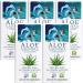 Aloe Cadabra Personal Lubricant with 95% Aloe Vera, Natural Aloe, 2.5 Ounce (Pack of 5)