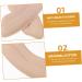 VALICLUD 6 Pairs High Heel Pads & Ankle Protectors - Loose Shoe Inserts for Big Shoes Men's Cushion Grip Non-Slip Foam Gasket Beige 9.5X3.5cm - Buy Online on GoSupps.com