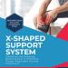 Patellar Stabilizing Knee Brace | Criss-Cross Straps for Patella Instability & Kneecap Injuries | Unisex Support | X-LARGE Made in the USA - Buy Online on GoSupps.com
