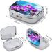 Beautiful Orchid Print Pill Box - 2 Compartment Portable Medicine Organizer | Decorative Metal Pill Case for Pocket & Purse - International Shipping - Buy Online on GoSupps.com