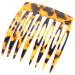Beavorty Hair Comb Side Combs for Women Fine Thin Hair French Side Comb Side Combs for Women Thick Hair Side Comb Hair Accessories No Hair Damage Acetic Acid Bride Acetate Sheet