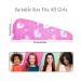 2-Pack Unicorn Hair Towel Set | Quick Dry Microfiber Hair Drying Towels for Kids, Girls, Women | Turban Hair Wrap | Unicorn/Floral Design - Buy Online on GoSupps.com