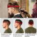Neckline Shaving Template & Hair Trimming Guide - High-Grade Curved Silicone Headband for DIY Home Haircuts Fade & Taper Guide (Red 1) | International Shipping Available - Buy Online on GoSupps.com