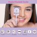 FIBOTY Heated Eyelash Curler with Comb and Eyeliner Brushes - 3 Heating Modes for Natural Curling (Purple) - Buy Online on GoSupps.com