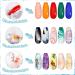 Nail Stamping Kit with 5 Flower Pattern Plates - Stamping Nail Polish for Gel Nails - Buy Online on GoSupps.com
