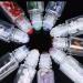 10 Pack 10ml Gemstone Roller Bottles with Healing Crystal Chips - Clear Glass Roll on Bottle for Essential Oils - Silver Lid - Natural Crystal Stones Roller Balls - Buy Online on GoSupps.com