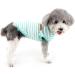 Zweitea Summer Dog Shirts for Small Dogs | Striped Breathable Cotton Vests & T-Shirts | Soft Pet Clothing for Chihuahuas & Puppies | XL Green Tank Tops - Buy Online on GoSupps.com