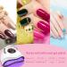 180W UV LED Nail Lamp for Gel Polish | Fast Nail Dryer with 48 Lamp Beads | 4 Timers | Portable Handle | UV Nail Light for Fingernail & Toenail - Buy Online on GoSupps.com