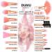 16-Part Pink Makeup Brush Set - Professional Eyeshadow & Foundation Brushes with Makeup Sponge | Duaiu Cosmetics - Buy Online on GoSupps.com