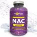 Promise NAC - 600mg N-Acetyl-L-Cysteine 200 Capsules- For Lung Liver Immune Support Anti-Inflammatory - Promoted Glutathione Synthesis Highly Potent - Made In Canada GMO Dairy and Gluten-Free
