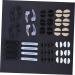 Buy Gleavi 74-Piece Silicone Glasses Holder Kit | Sunglasses Bands Clips & Pads - International Shipping Available! - Buy Online on GoSupps.com
