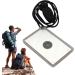 Lesunbak Rescue Mirror - Multifunctional Survival Signal Mirror for Outdoor Adventures | Portable Camping Tool for Backpacking - Buy Online on GoSupps.com
