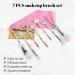 7 Pcs Unicorn Makeup Brush Set - Kawaii Cosmetic Brushes for Powder, Eyeshadow, Blush, Lips - Unicorn Gifts for Women/Girls - Buy Online on GoSupps.com