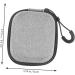 Subsofan Storage Pocket for Oxi Meter & Blood Sugar Monitors | Durable EVA Carrier Bag for Measuring Devices - Buy Online on GoSupps.com