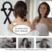 Black Heatless Curling Rod Headband - Overnight Hair Curler with Scrunchies and Clips - Buy Online on GoSupps.com