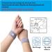 2 Pairs Car Motion Sickness Wristbands - Acupressure Nausea Relief Bands for Morning Sickness & Sea Travel in Black Grey - Buy Online on GoSupps.com