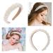 White Bridal Pearl Headband - Elegant Women's Hair Accessory for Weddings - Style 1 - Buy Online on GoSupps.com