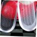 FRCOLOR Clear Silicone Foot Care Insoles - Invisible Heel Cushion for Ultimate Comfort - International Shipping - Buy Online on GoSupps.com