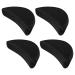 Healifty Shoe Inserts Shoe Inserts Shoe Inserts Shoe Inserts Toe Plug Filler Inserts for Men Women 2 Pairs (Black) Shoe Insert Shoes Too Big Inserts Shoes Too Big Inserts Shoes Too Big Inserts