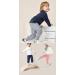 CuteOn Unisex Kids Red Elastic Waist Cotton Warm Trousers | 1-5 Years - Buy Online on GoSupps.com