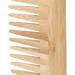 Wide Tooth Combm Large Hair Detangling Comb Flexible Structure Safety Eco Friendly Portable Wet Hair Comb Wooden Comb for Home Travel - Buy Online on GoSupps.com
