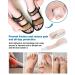 10Pc Fabric Toe Wraps for Women - Hammer Toe & Broken Toe Corrector Separators & Splint Bandages - Pain Relief for Overlapping Crooked & Curled Toes - Buy Online on GoSupps.com