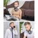 Neck Traction Device - Relieve Neck & Shoulder Pain | Cervical Traction Tool for Adults - Beige - Buy Online on GoSupps.com