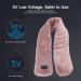 USB-Powered Electric Heating Pillows | Soft Warm Neck Wrap & Vibration Massage for Pain Relief | Ideal Gift for Adults & Seniors - Light Brown - Buy Online on GoSupps.com