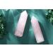 Buy Xiannvxi 4-inch Rose Quartz Crystal Tower | Natural Hexagonal Meditation Stone | Energizing Gemstone for Healing | 9-10cm - Buy Online on GoSupps.com