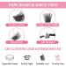 Poiuyoiu 120Pcs D Curl Volume Individual Lashes | 8-16mm Cluster Eyelash Extensions | Soft Band Strips | Reusable & Natural-Looking Fake Eyelashes for Beginners - Buy Online on GoSupps.com