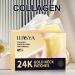 ilisya Collagen Neck lift Mask Patches for wrinkles 24K Gold Anti Wrinkle Pads For Skin Moisturizer Nourishes Vitality Firming Treatment - Buy Online on GoSupps.com