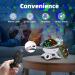 Moredig Baby Projector Night Light with 12 Music, Timer, and Remote | Kids Night Light for Bedroom | 8 Lighting Modes | Christmas Gifts for Baby Boy - Buy Online on GoSupps.com