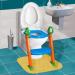 Potty Training Seat with Ladder - 2-in-1 Toddler Step Stool for Boys & Girls | Portable Travel Seat Steps with Urinal Cover | Folding Stairs Included - Buy Online on GoSupps.com