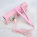 Small Curling Iron for Short Hair | 2 in 1 Mini Hair Straightener & Curler | Tourmaline Ceramic | Pink - Buy Online on GoSupps.com