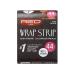 Red by Kiss Wrap Strip Ultra Strong 2X Longer Stretch Black-3.5 (6 PACK) - 44 Strips - Buy Online on GoSupps.com