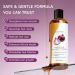 Hair Growth Shampooing - Formule raffermissante naturelle pour cheveux claircissants | Hydrate le cuir chevelu favorise le remplissage et la sant des cheveux | Nettoyant quotidien doux pour hommes - Buy Online on GoSupps.com