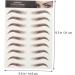 Beavorty 72 Sheets Waterproof Eyebrow Stickers Makeup Eyebrows Sticker Eyebrow Tool Transfer Stickers - Buy Online on GoSupps.com