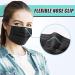 Black Disposable Face Masks 3-Layer Medical Grade - 50 Pack - Buy Online on GoSupps.com