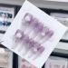 Handmade Long and Short Nail Patches for Artificial Nail Enhancement(Color:19589 Size:XS)