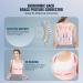 Back Brace and Posture Corrector for Women and Men Back Straightener Posture Corrector Scoliosis and Hunchback Correction Back Pain Spine Corrector Support Adjustable Posture Trainer Small Pink (Small:Waist 26-34'') - Buy Online on GoSupps.com