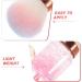 FOMIYES Retractable Makeup Brush Travel Face Blush Brush Portable Powder Foundation Sunscreen Brush with Ball for Blush Bronzer Buffing Highlighter Powder Cosmetics Pink - Buy Online on GoSupps.com