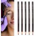 4 in 1 Eyebrow Pencil Set with Duckbill Eyebrow Pencil Sharpener Eyebrow Makeup Cosmetic Shaping Tools Cosmetic Make up Sharpeners (Brown eyebrow pencil) - Buy Online on GoSupps.com