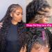 26 13x6 Transparent Lace Front Curly Human Hair Wig for Black Women - 200% Density Brazilian Virgin Hair Pre Plucked Glueless Frontal Wig with Bleached Knots - Buy Online on GoSupps.com