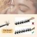 High-Quality Individual False Eyelashes - 30D 0.07 C Curl Mix 8-14mm | Reusable DIY Cluster Lashes for Stunning Eye Makeup - Buy Online on GoSupps.com
