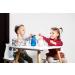 SIECKO Stainless Steel Baby Water Bottle - 9oz Blue | Double Walled Insulated Sippy Cup for Toddlers with Pacifier and Straw Lids - Buy Online on GoSupps.com